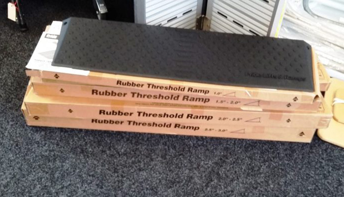 Rubber Threshold Ramps